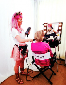 Glastonbury_shelley_pengilly_shelleys_salon_pop_up_salon_milk_shake_Hair_Jessica_Verity_make_up_beauty