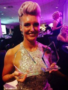 Shelley Pengilly womens stylist of the year. Shelley's salon of the year