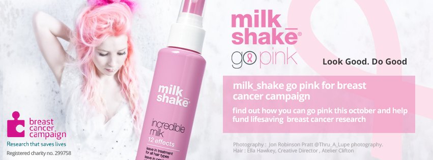 milk shake go pink breast cancer awareness