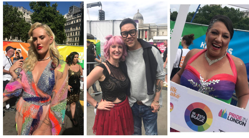 Shelley Pengilly VIP Stylist At London Pride 2017