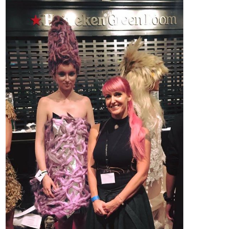 Shelley Competes As International Finalist In 2017 Alternative Hair Show