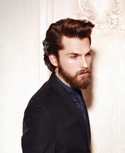 Slick Back and Beard